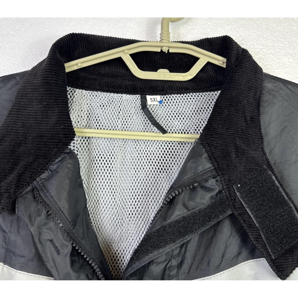 Motoboss Motorcycle Riding Jacket Mens 5XL Reflective Adjustable Waterproof - Picture 3 of 12